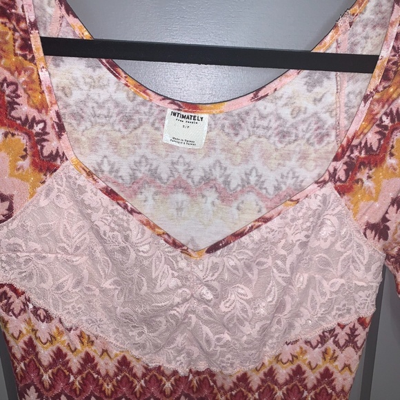 Free People Lace Floral Bodycon Dress - Picture 4 of 9